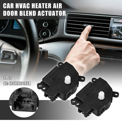 2 Pcs HVAC Heater Air Door Blend Actuator for Ford Escape (2008–2012) 767153096068