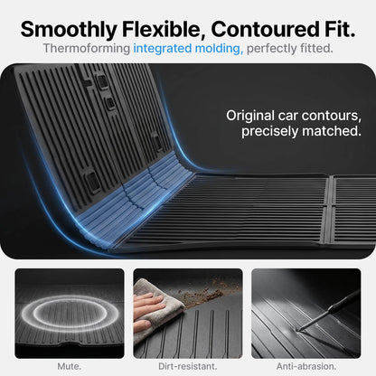 Trunk Mat & Seat Back Cover for Tesla Model Y (2020–2023)