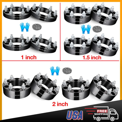 4PCS Wheel Spacers for Nissan Titan & Infiniti QX56/QX4 (2004–2015)