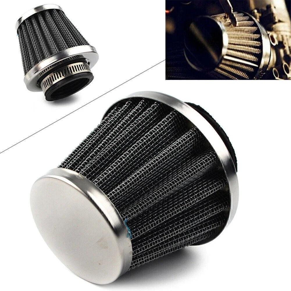 38mm Air Filter for Honda Kawasaki Yamaha Pit Bike ATV (50–70)