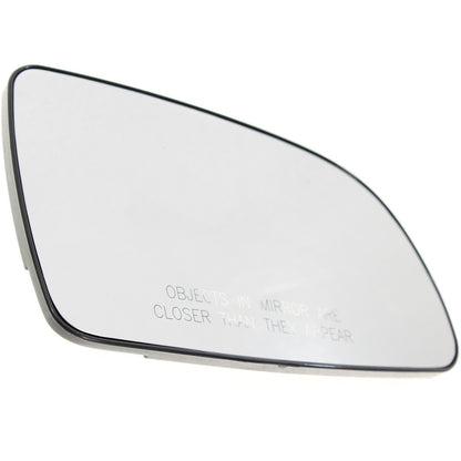 Mirror Glass for Chevrolet Aveo Sedan (2007–2011) Front Right with Backing Plate