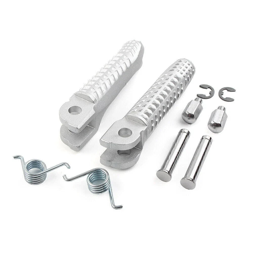Foot Pegs Footrest Set of 2 for BMW S1000RR (2015–2017) Silver