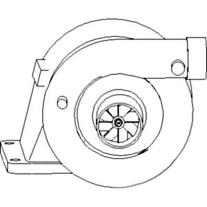 Turbocharger for Ford New Holland 4130, 4630, 4630N, 4630O