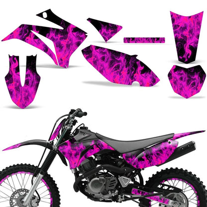 Graphic Stickers +#PLT/RIM Decals for Yamaha TTR125 (2008–2018)