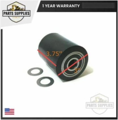 3" Poly Load Wheel for Pallet Jack (20mm ID Bearings)