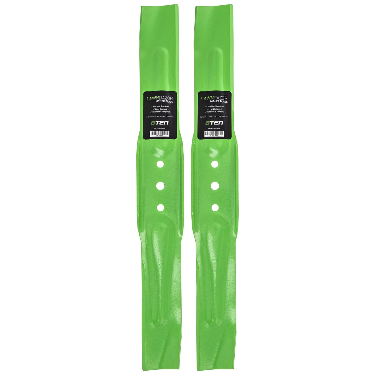 2X High Lift Blades for Hayter 21 SP 455E (11-9419, 14-1659, 14-9419)