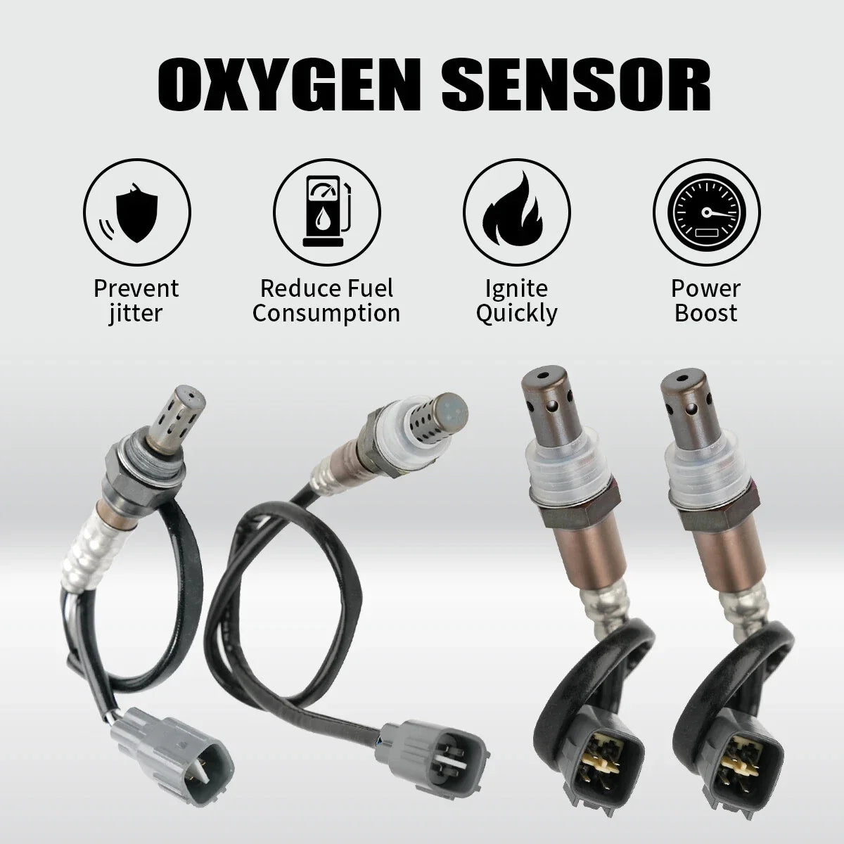 Set of 4 O2 Oxygen Sensors for Lexus Toyota (2005–2009)