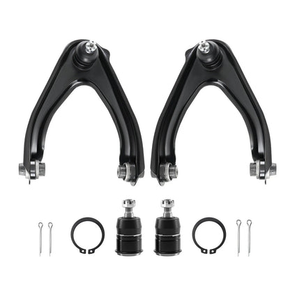 4X Front Upper Control Arms Lower Ball Joints for Honda CR-V (1997–2001)