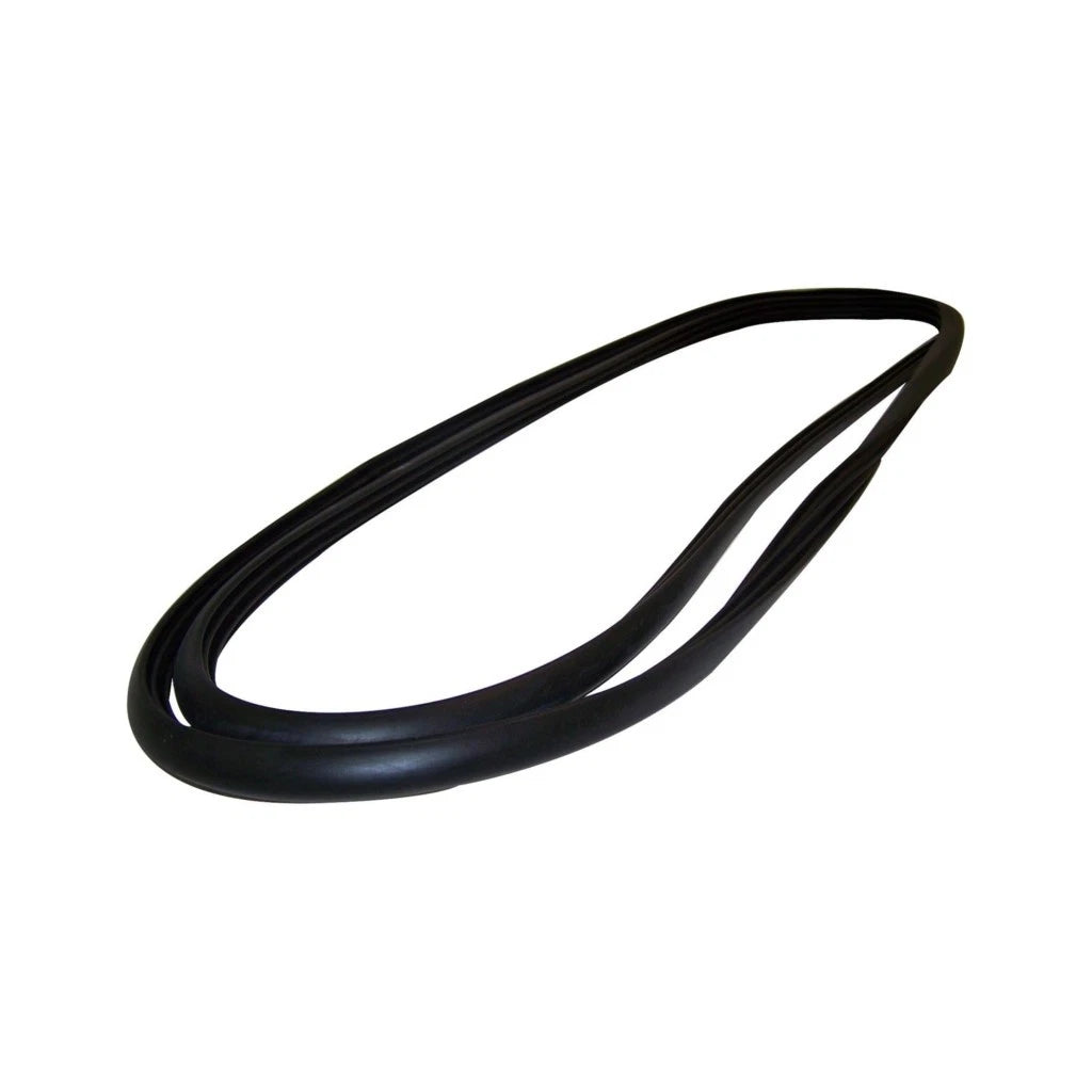 Windshield Glass Weatherstrip for Jeep Wrangler (1990–1995) SPIN-CAS55019988 Rubber Black