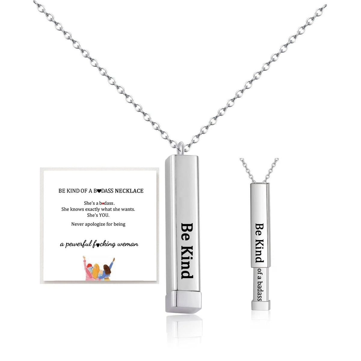 Necklaces for Women - Best Friends Sorority - Silver