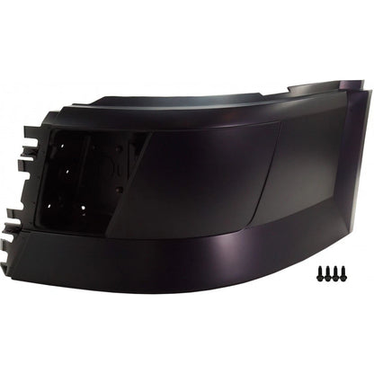 Bumper End for Volvo VNL (2004–2014) Driver Side Plastic Painted Black 82721511