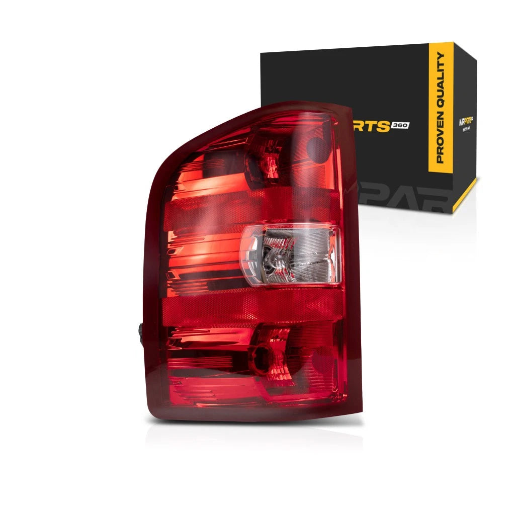 Tail Light Driver Side for Chevy Silverado 1500 (2007–2010) LLX-GM2800207V-CL360A70, GM2800207