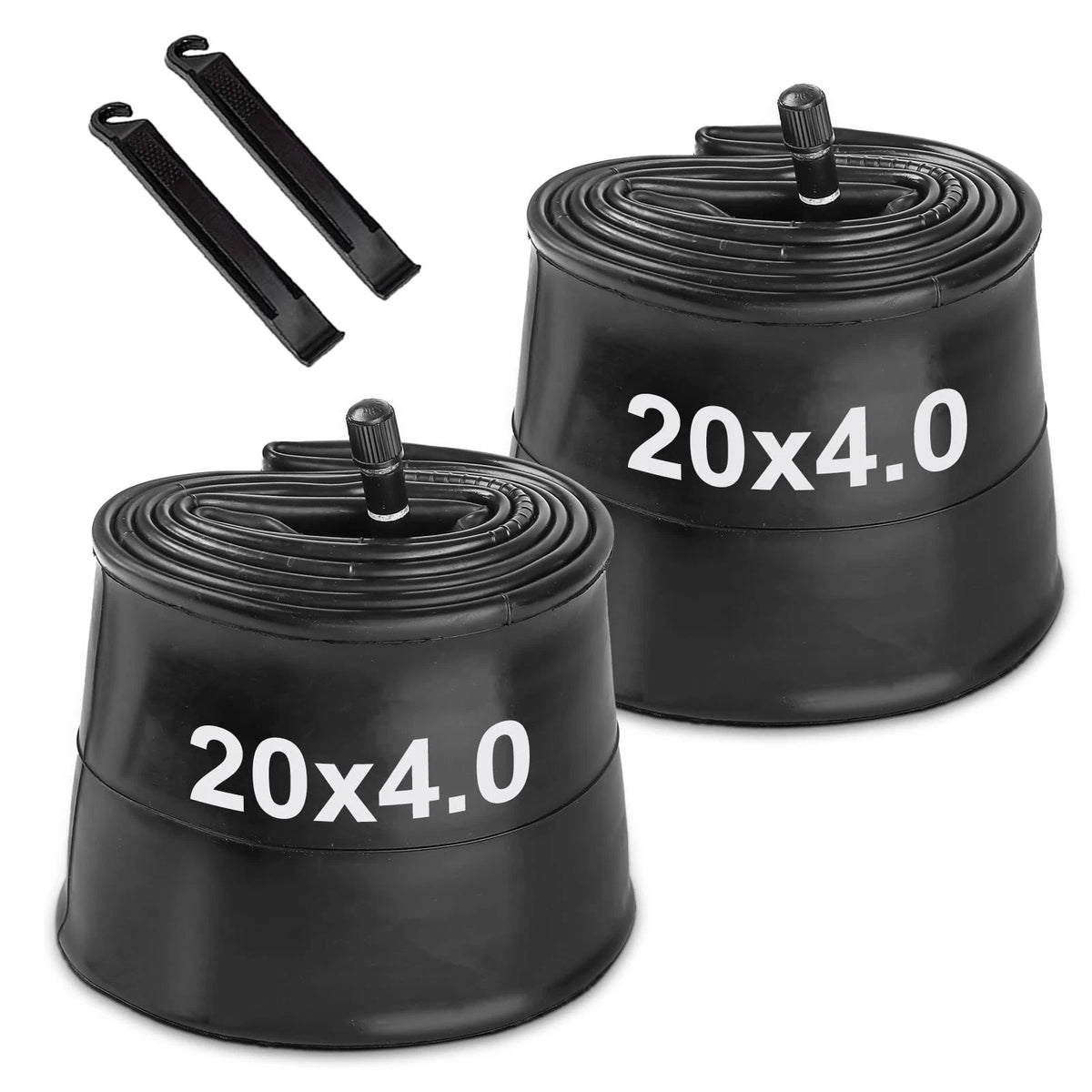 2X 20x4 Fat Bike Inner Tube for Electric Tire (20x4.0)