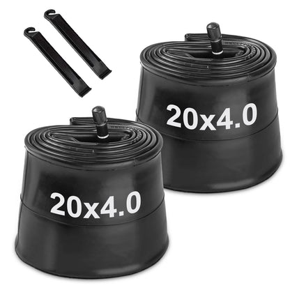 2X 20x4 Fat Bike Inner Tube for Electric Tire (20x4.0)