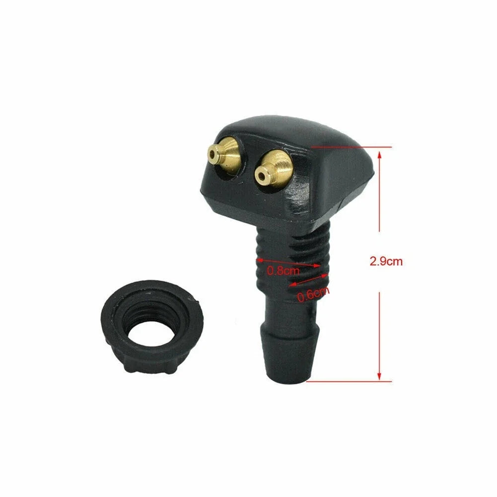 Set of 2 Adjustable Windshield Washer Nozzles for Car