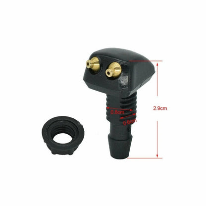 Set of 2 Adjustable Windshield Washer Nozzles for Car