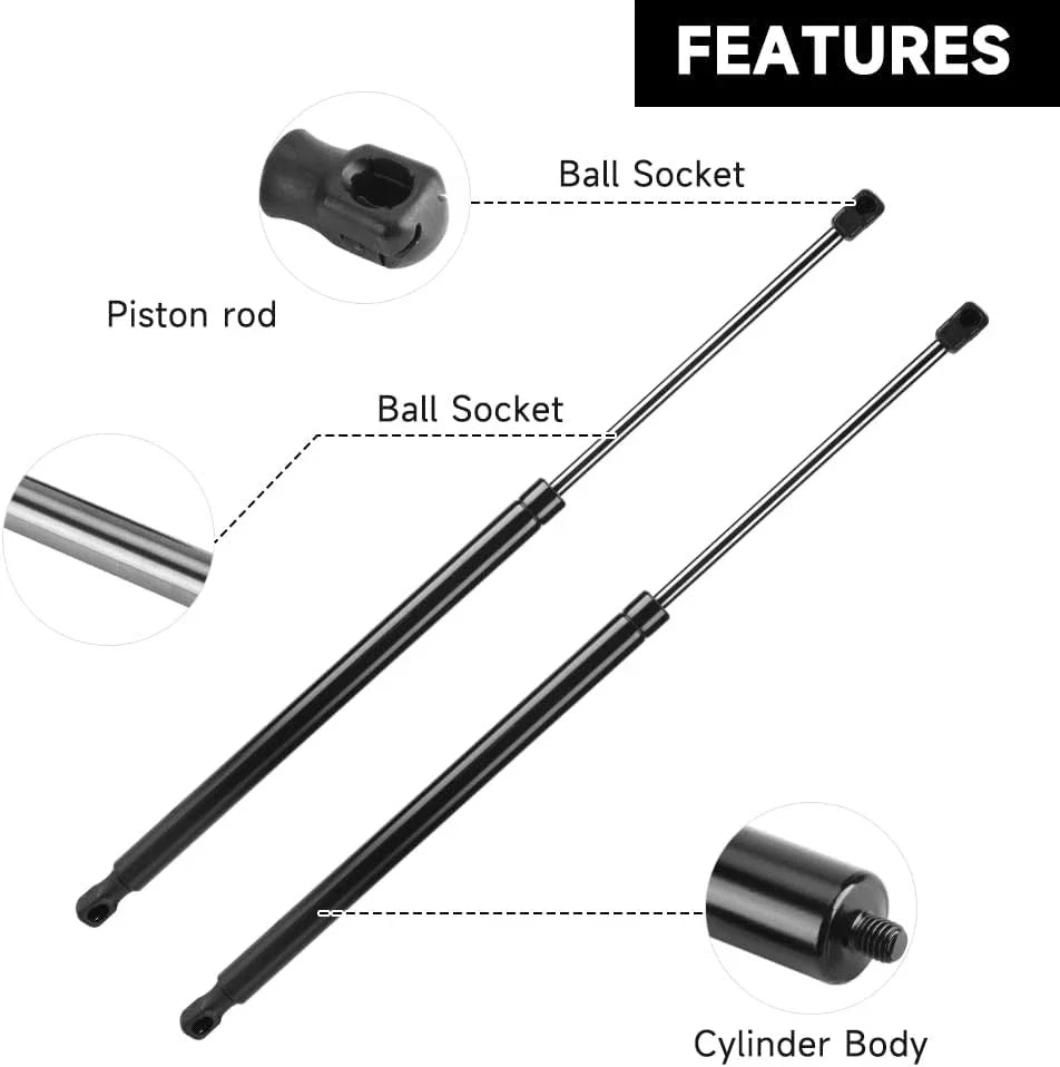 2X Rear Trunk Gas Struts for Hyundai Tucson (2016–2020) OE 81770-D7000