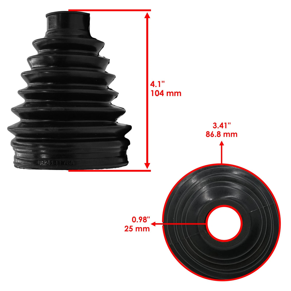 Celox CV Boot Kit for Polaris RZR XP 4 1000 (2024–2025) BO106+BO215, 3239357, 3236707, 2211716