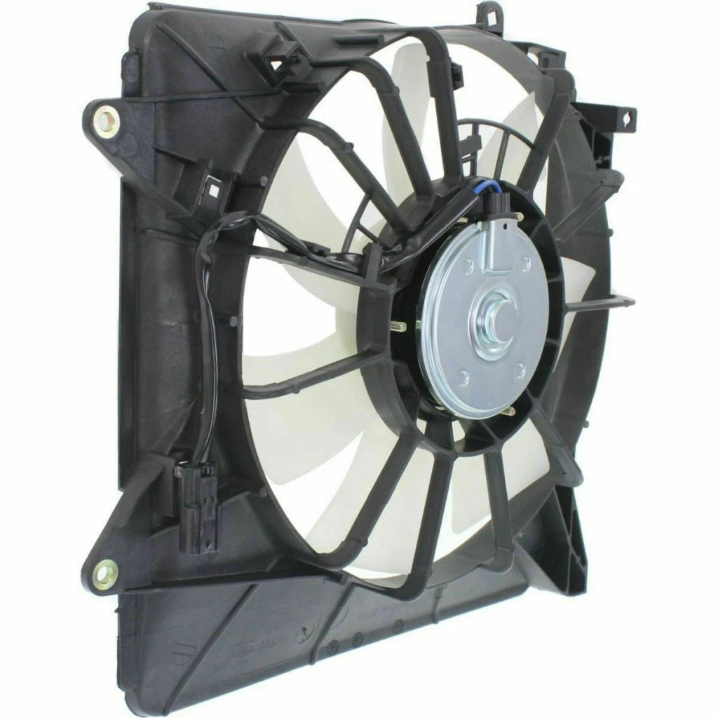Condenser Fan Motor/Blade/Shroud Assembly for Honda Insight (2010–2014) MLX-SHE2806-410-0-CL360A50, HO3120106