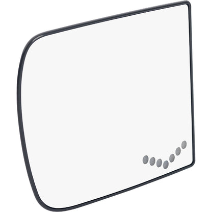 Driver Left Side Upper Heated Mirror Glass for Chevy Hand