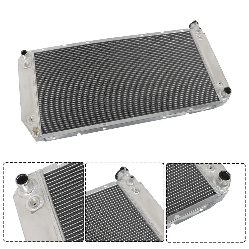 4Row 34" Radiator for Chevy GMC C/K 1500 2500 3500 Tahoe Yukon (1988–2000)
