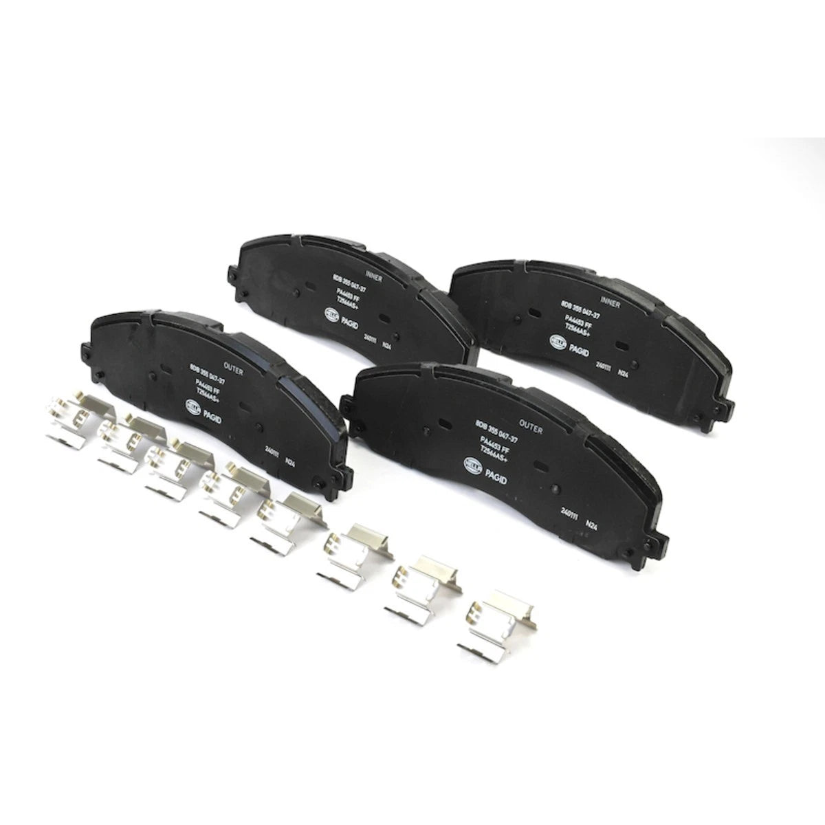 Set of 4 Brake Pad Sets for Ford F-250 Super Duty (2013) SET-H57355047371-B