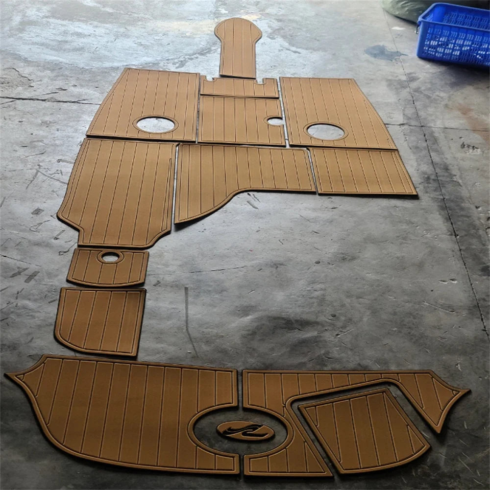 EVA Foam Teak Floor Mat for Sea Ray 220 Select (2007)