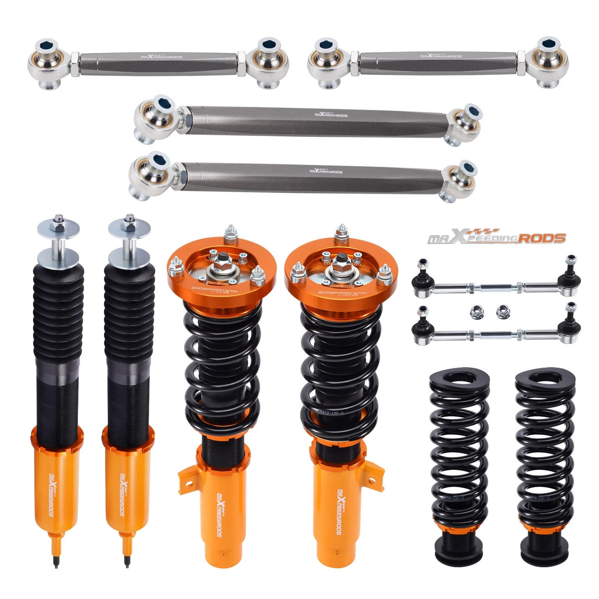 Coilovers Struts Rear Camber Toe Arm Kit for BMW 3-Series E90 E92 (2005–2013) MUD7FP