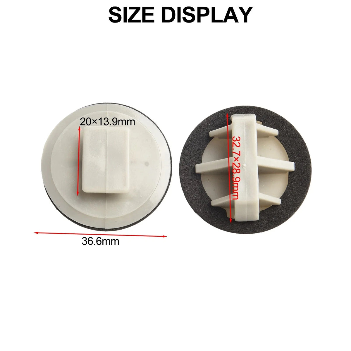 Set of 4 Clips for Mazda Side Skirt Sill Moulding Covers (BP4L51SJ3)