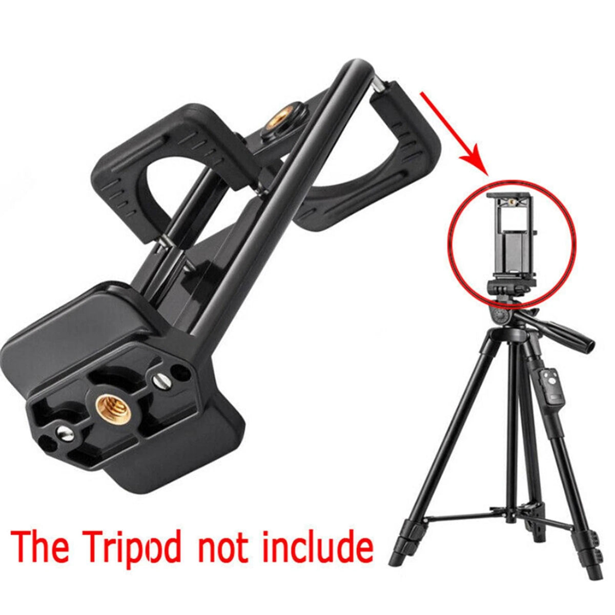Tripod Mount Holder Stand Bracket Adapter for Phone Tablet