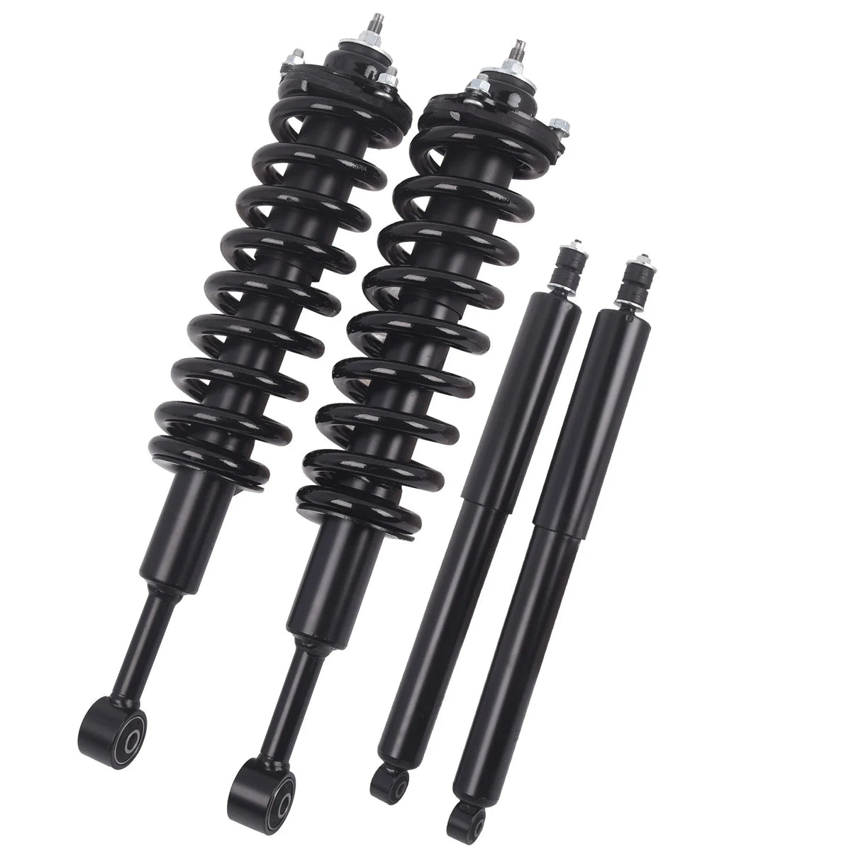 Set of 2 Front Struts with Coil Spring & Rear Shock for Toyota Tacoma (2005–2015)