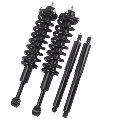 Set of 2 Front Struts with Coil Spring & Rear Shock for Toyota Tacoma (2005–2015)