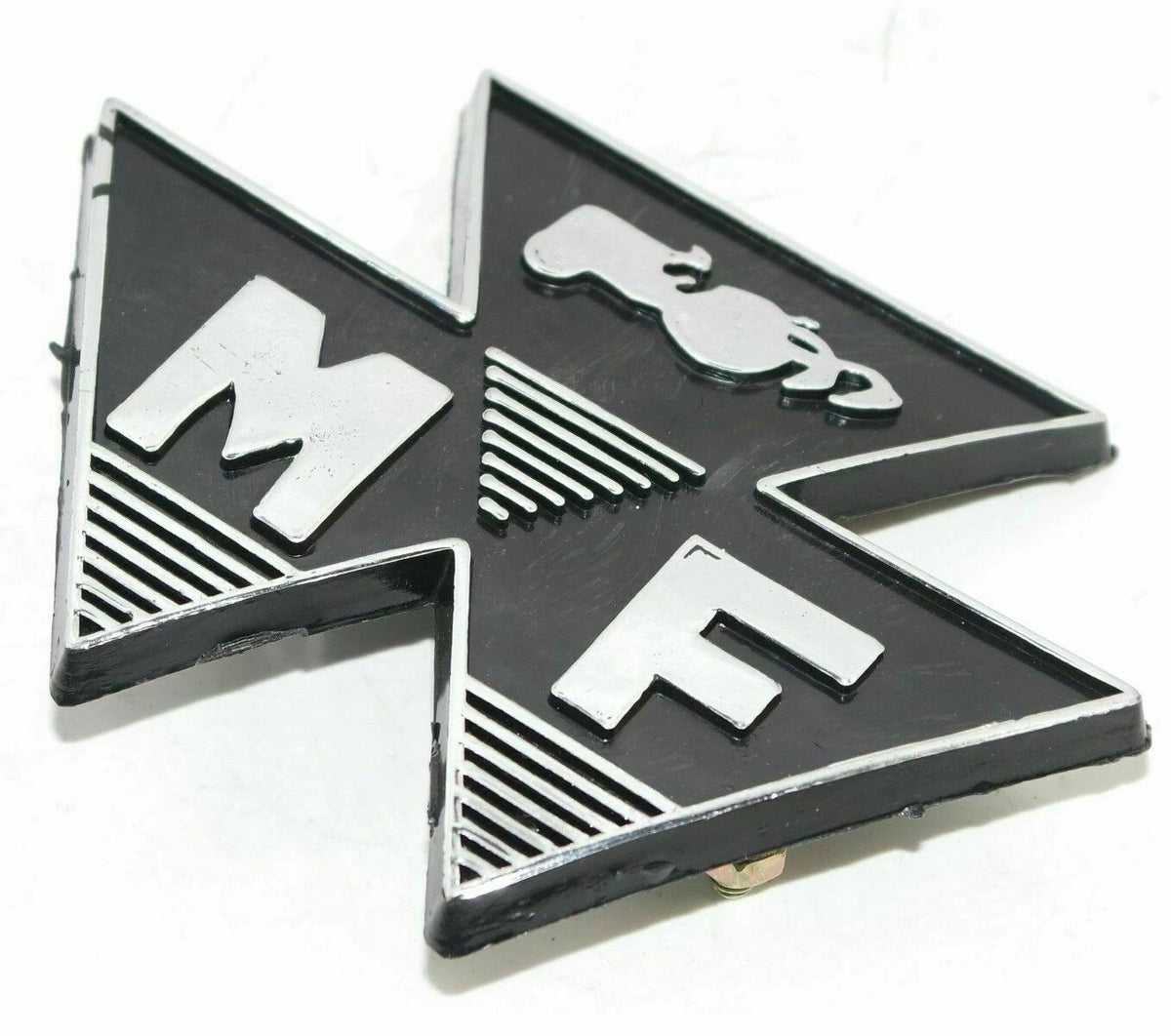 Front Motif Badge Black for Massey Ferguson 35 FE35