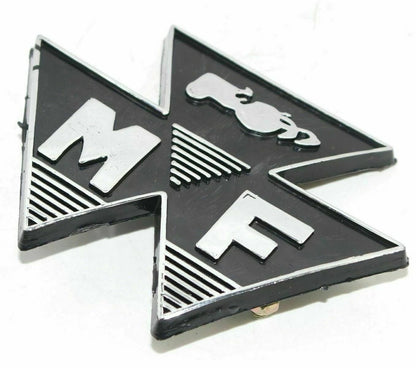 Front Motif Badge Black for Massey Ferguson 35 FE35