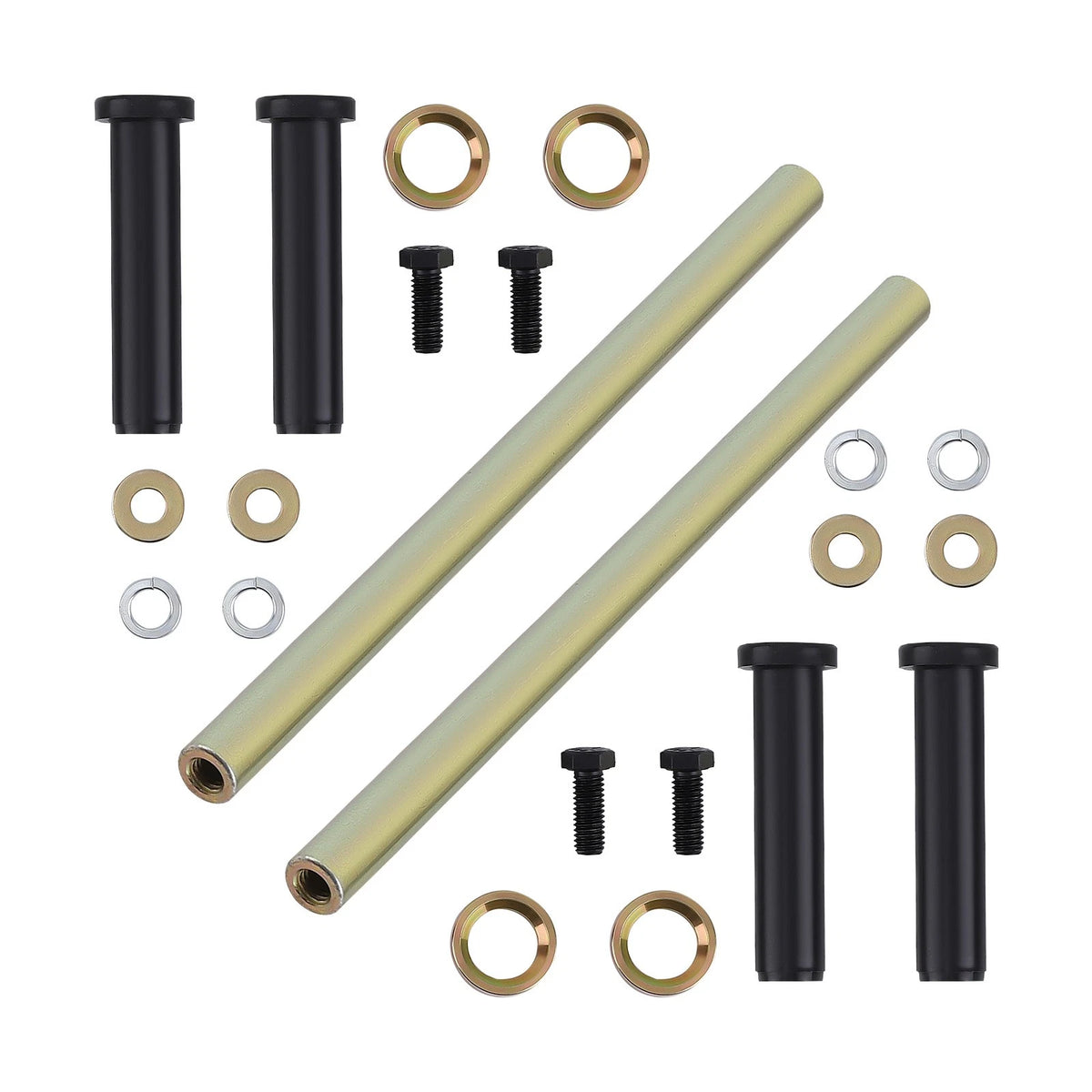 2X Front Lower A-Arm Bushing & Shaft Kit for Polaris Scrambler 500 (1997–2012) SUAQG7