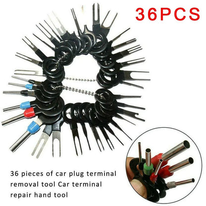 Crimp Terminal Removal Tool Connector Pin Kit for Automotive