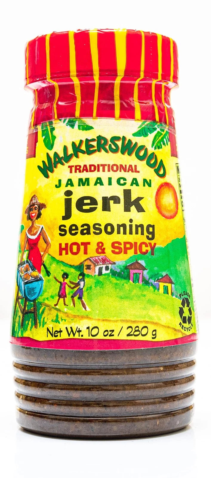 Traditional Jamaican Jerk Seasoning Hot & Spicy 10 oz