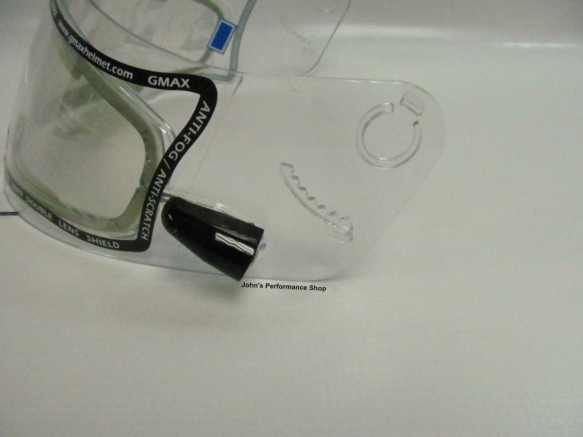 GMAX Double Lens Clear Electric Helmet Shield 44S 72-0894