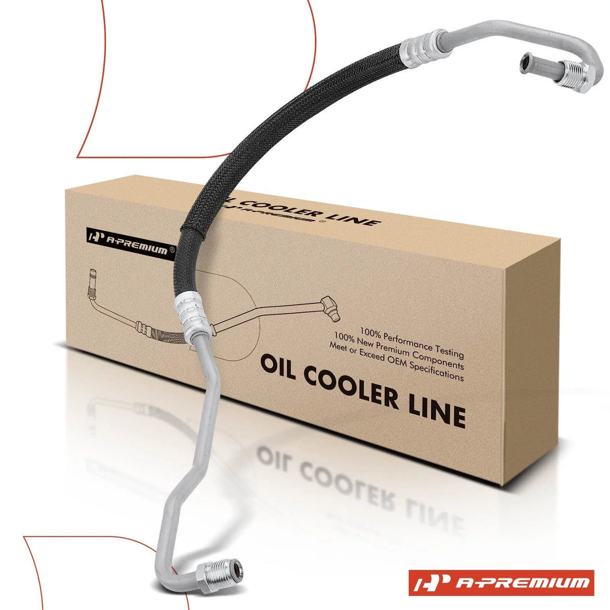 Transmission Oil Cooler Line for Chevy Corsica Beretta Buick Olds (1987–1996)