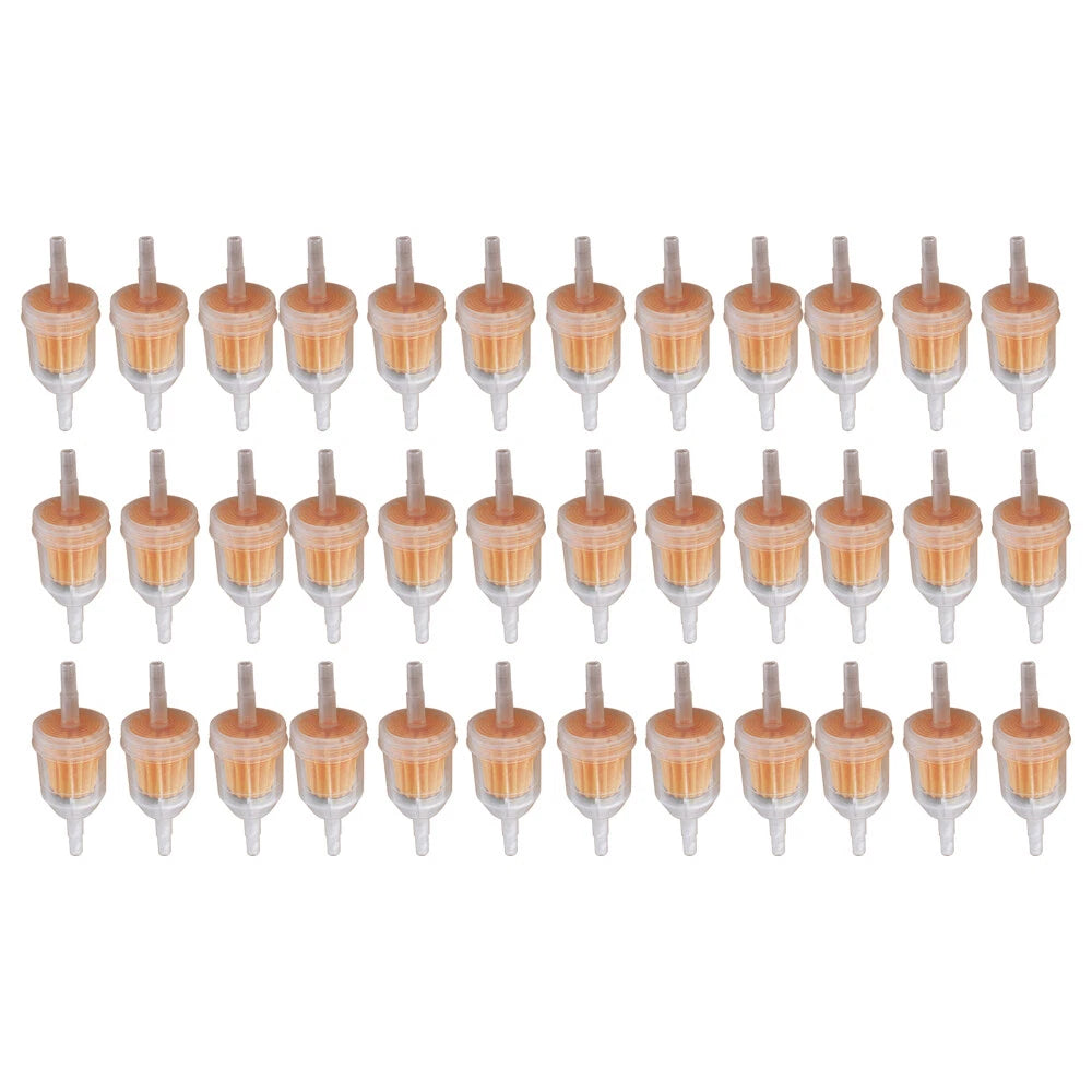 36 Pack Inline Fuel Filter for Kawasaki Kohler (Universal 1/4" x 5/16")