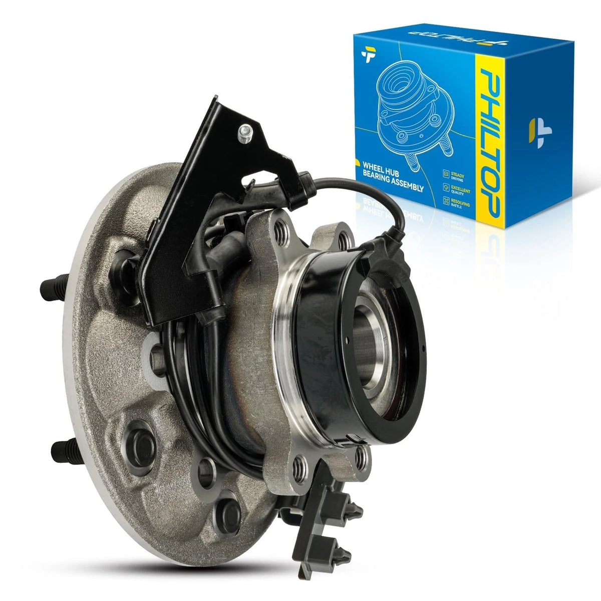 Front Right Wheel Bearing Hub Assembly for Chevy GMC Isuzu 4WD (2004–2008)