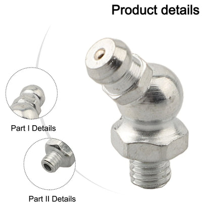 Set of 4 Grease Nipple Fittings for Simple Lubrication Solution