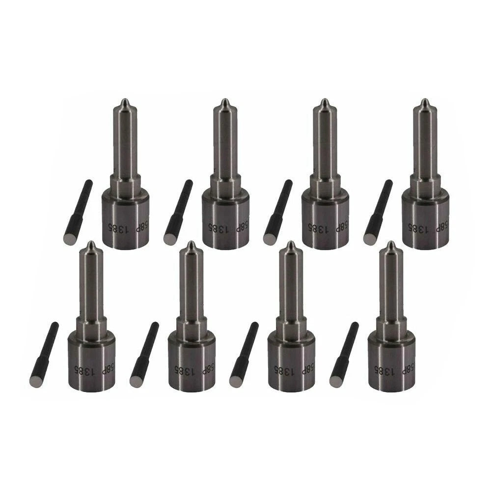 8x Injector Nozzle 0433171860 DLLA158P1385 for Chevy Duramax LLY (2004–2005)