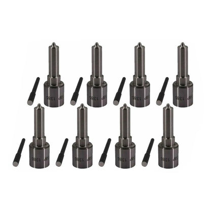 8x Injector Nozzle 0433171860 DLLA158P1385 for Chevy Duramax LLY (2004–2005)