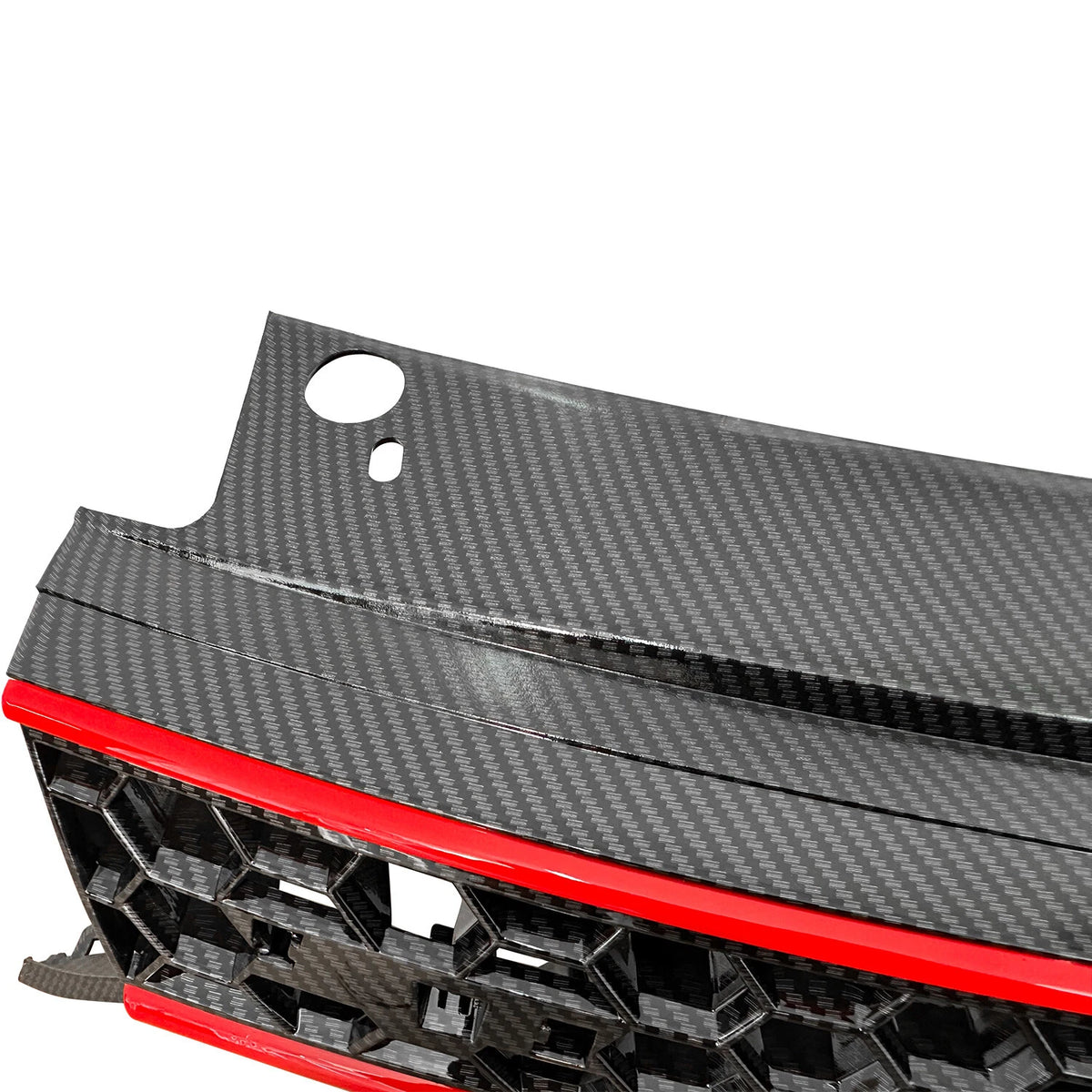 Grille Honeycomb Carbon Fiber Print for VW MK6 Golf GTI (2010–2013) BS-102-206