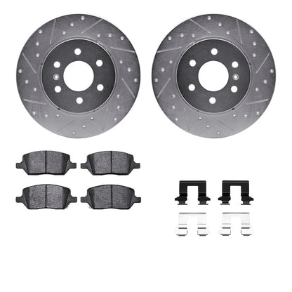 2X Brake Disc and Pad Kit Set for Chevy Relay (2006–2009) WGWH1-52019