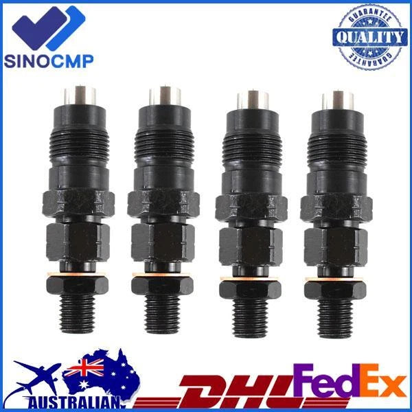 Set of 4 Fuel Injectors for Mitsubishi L200/L300 (MD196607)