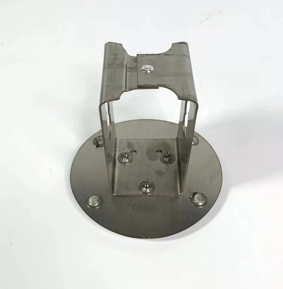 Trailer Tow Hitch Cover for Cadillac Emblem Black Chrome Stainless 2" Plug (2)