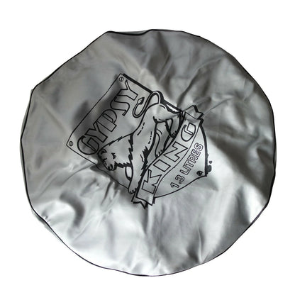 Soft Gray Rear Spare Tire Wheel Cover for Suzuki SJ413 (1981–1998)