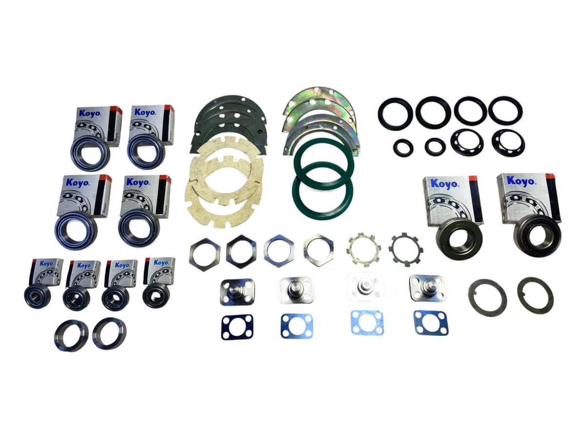 Front & Rear Axle Wheel Bearing Rebuild Kit for Suzuki Samurai (1985–1995)